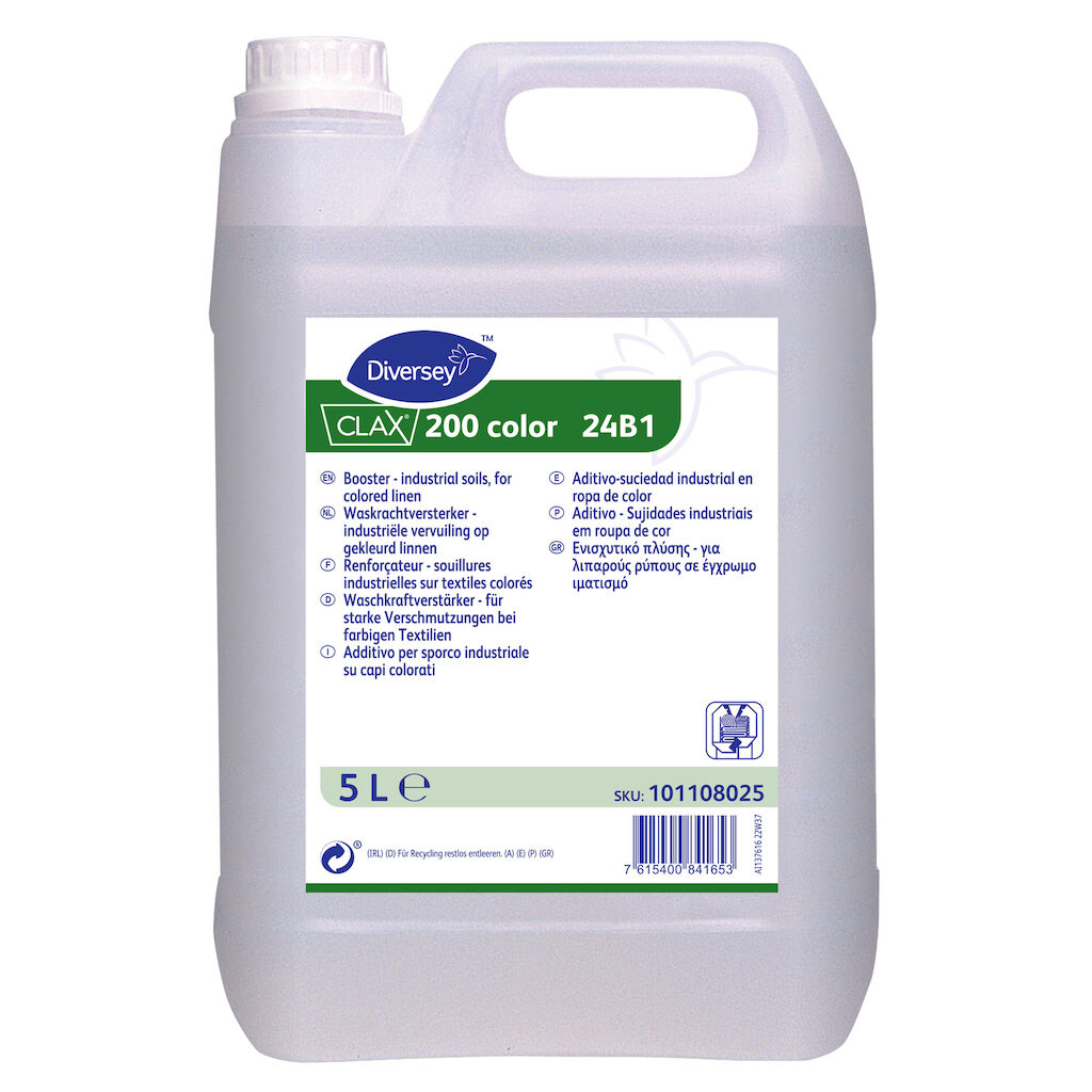 Clax 200 color 24B1 2x5L - Ενισχυτικό πλύσης- ιδανικό για χρωματιστό ιματισμό